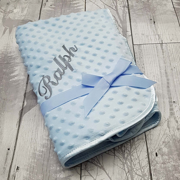 personalised baby blanket gift