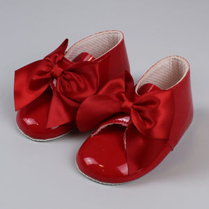 baby girls red boots