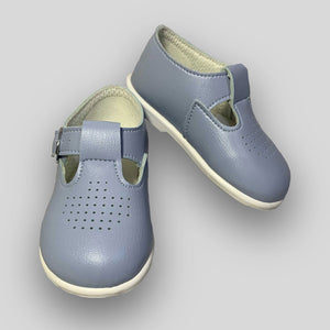 baby boys blue first walker shoes 