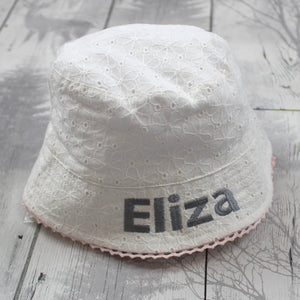 baby girls bucket hat custom