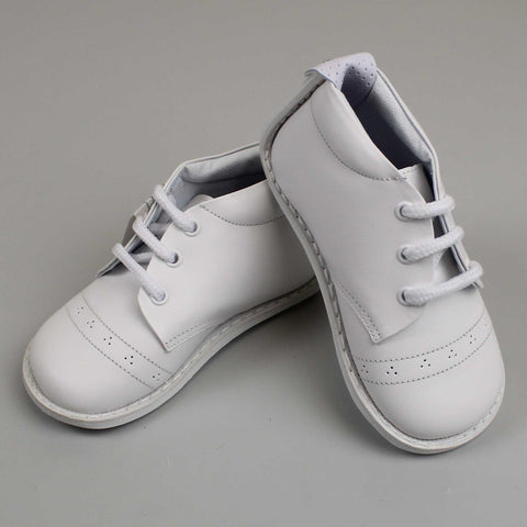 Pex first walker White leather shoes
