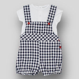 baby boys summer outfit dungarees