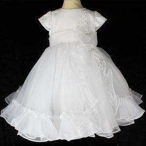 Sarah Louise Christening Dress - White - 070129