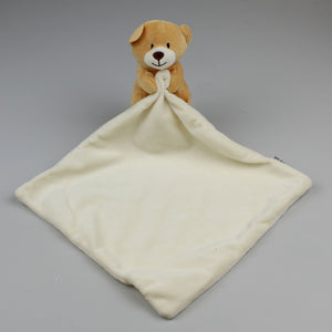 baby comforter  bear cream