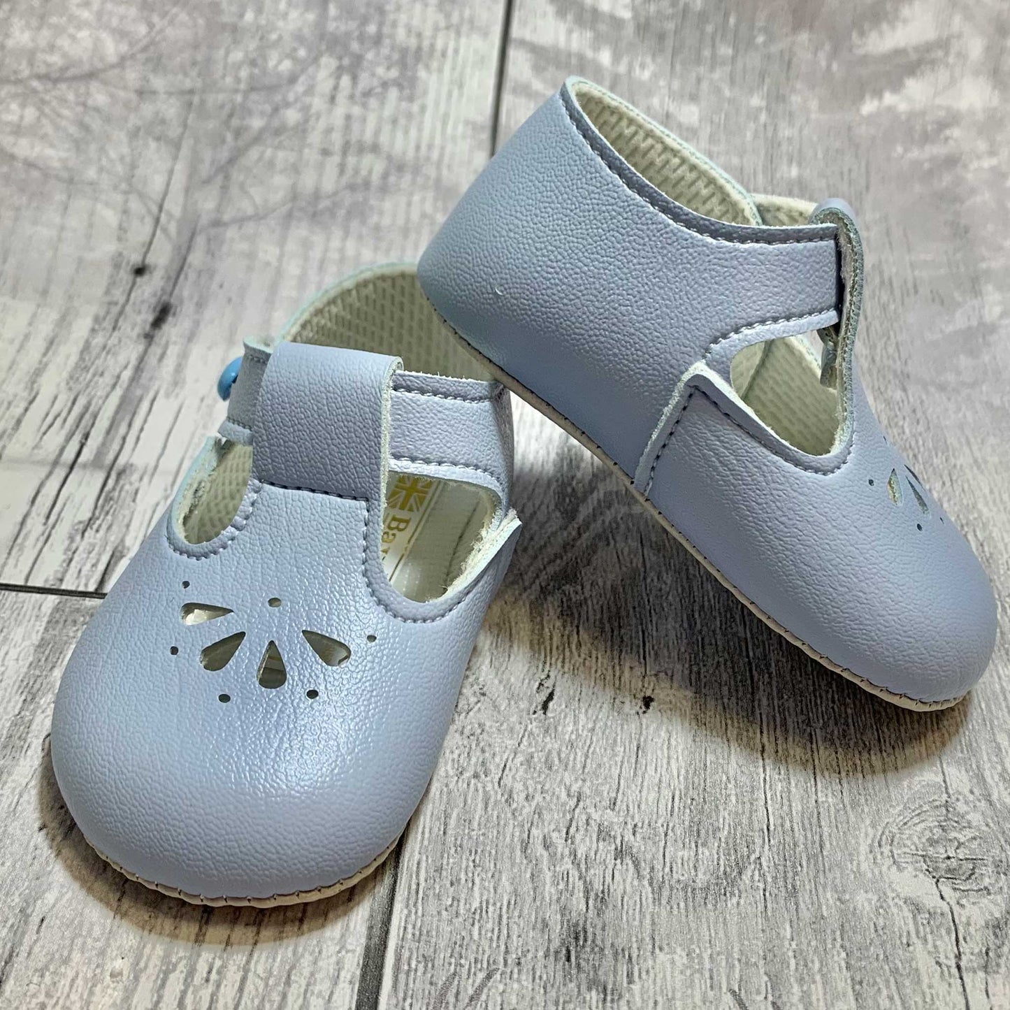 soft sole boys blue t bar