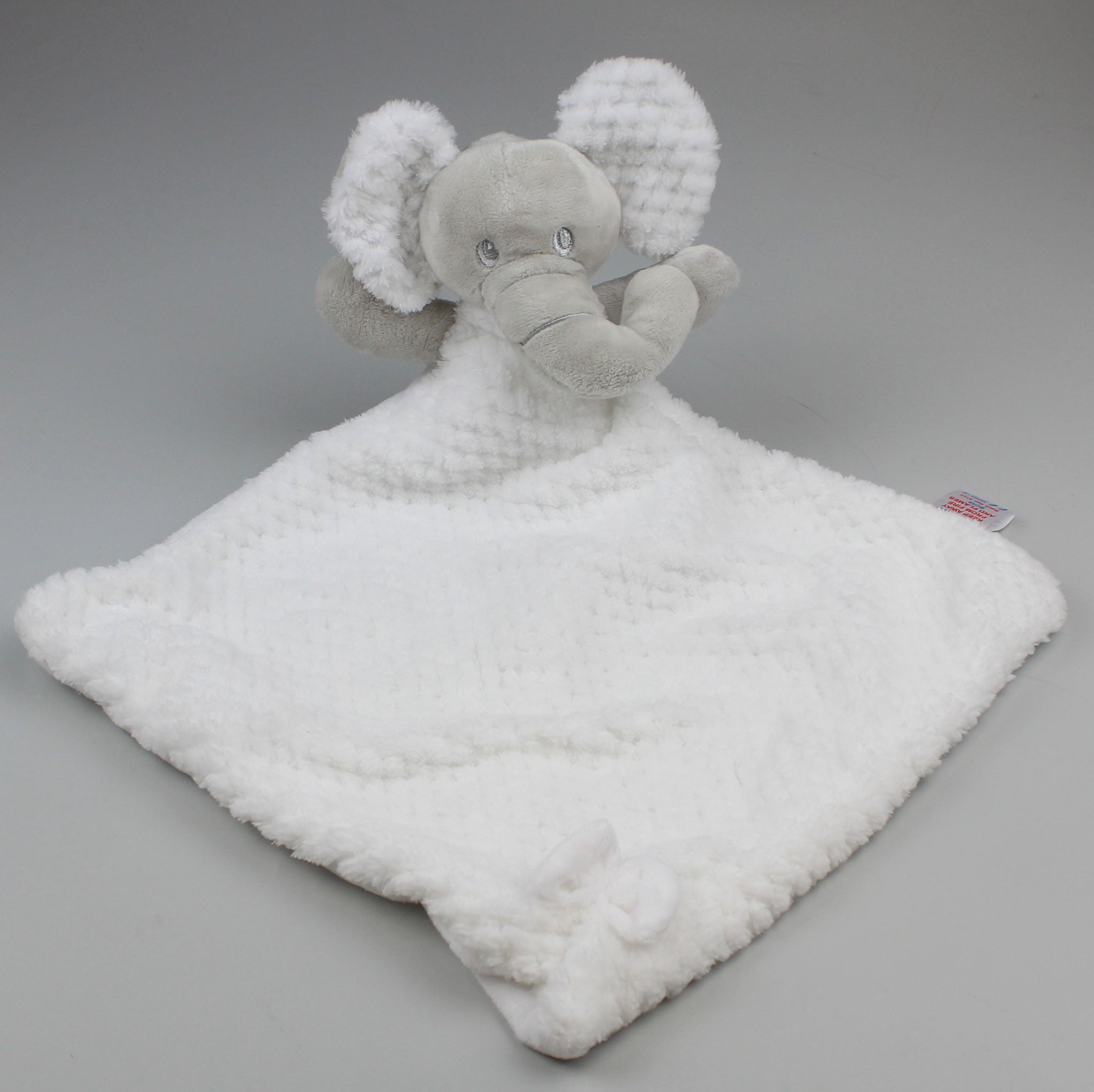 baby comforter custom white elephant