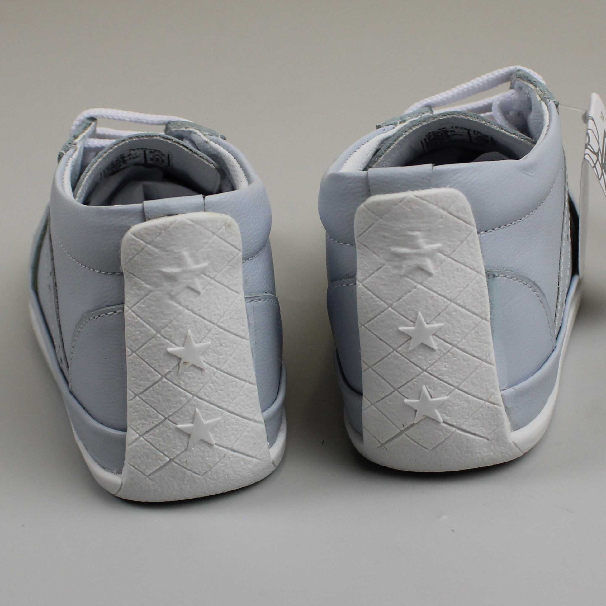Baby Boys Laces Leather blue hard soul shoes