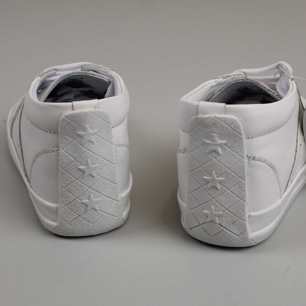 baby boys white leather pex shoes