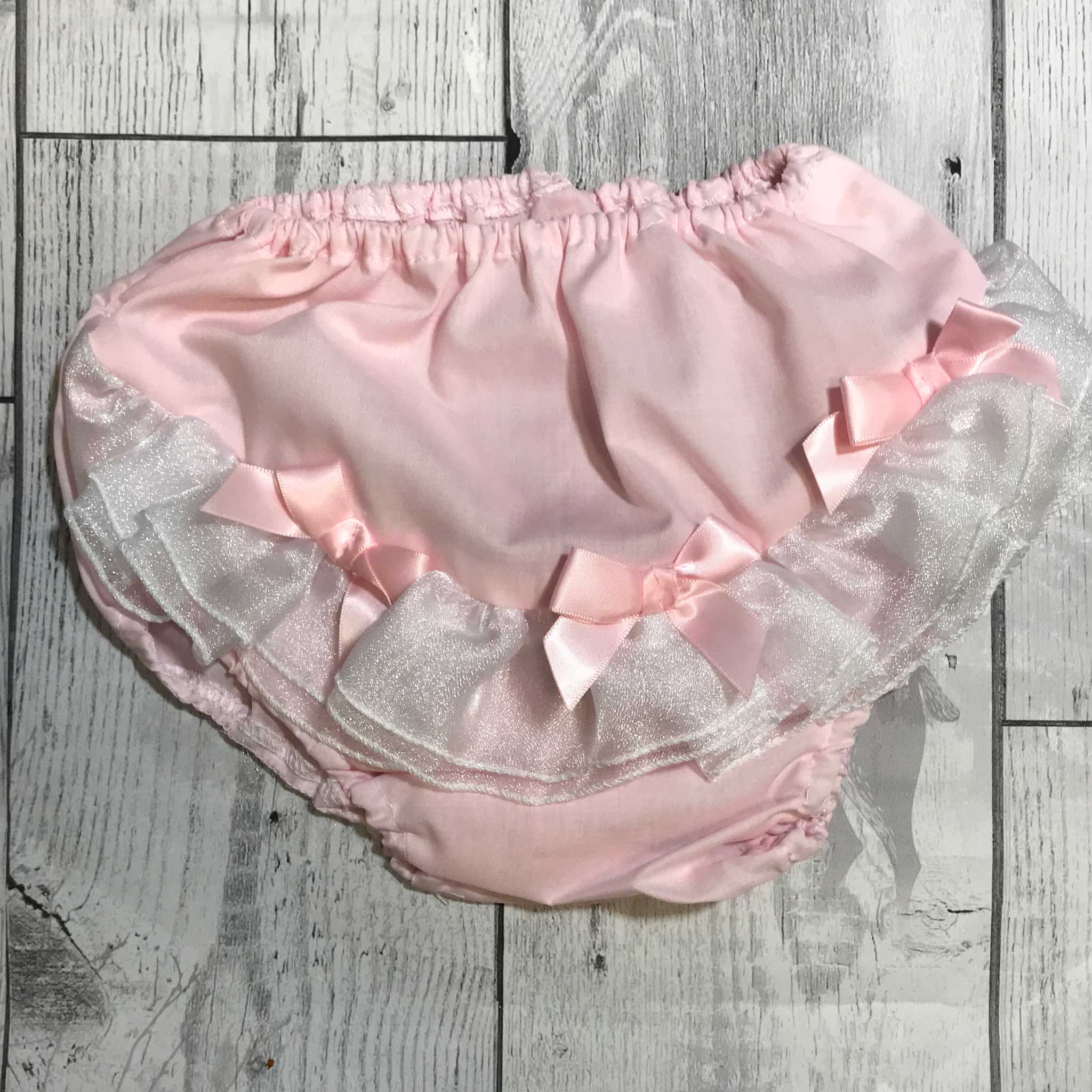 Frilly Knickers - Baby Pink