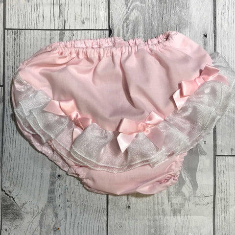 Baby Girls White, Pink or Cream Frilly Pants 0-6 and 6-12 Months New Not  Waterproof -  Canada