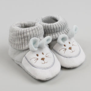 baby unisex bunny booties easter newborn to six month