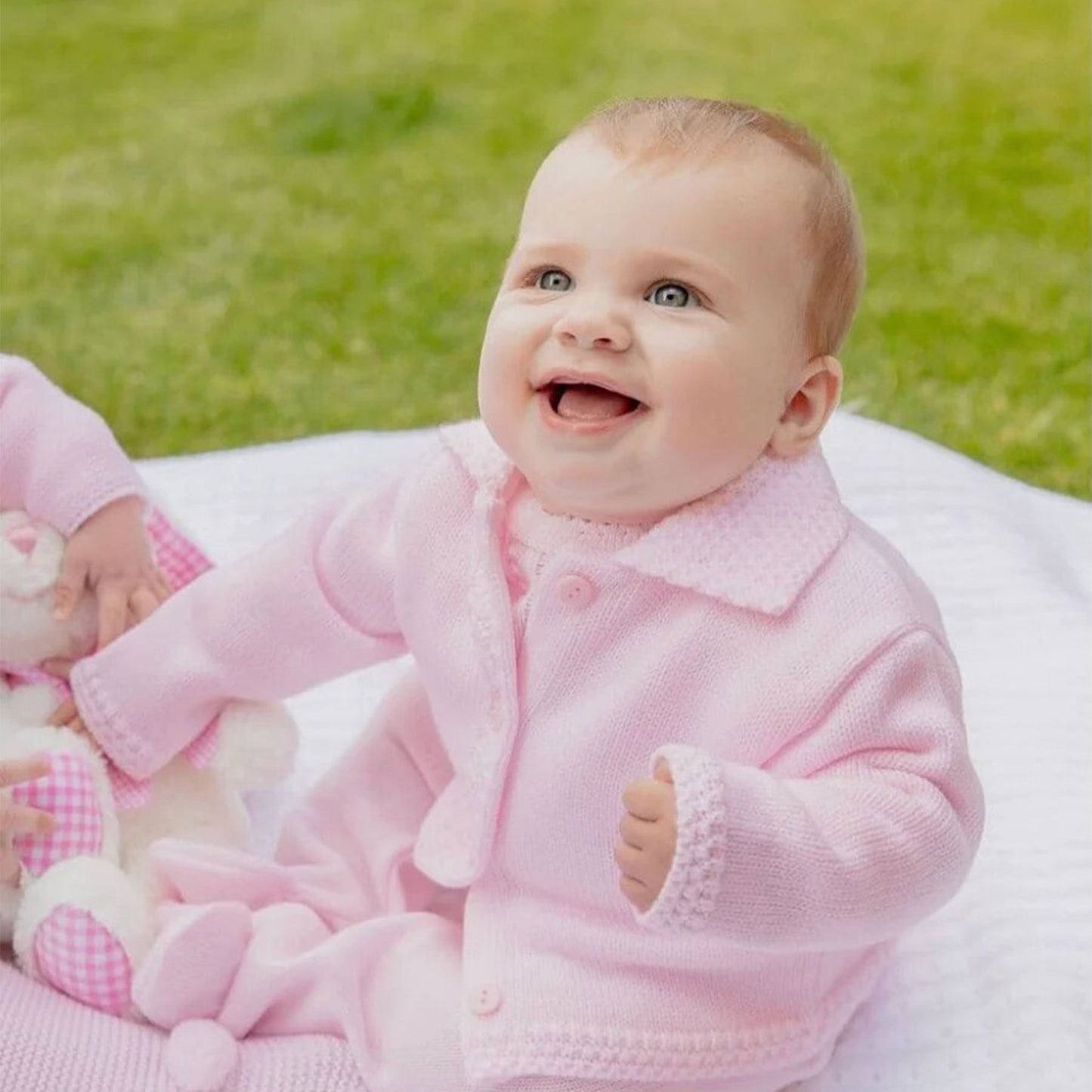 baby girls knitted cardigan