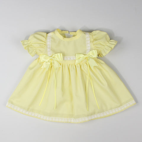 baby girls lemon easter dress outfit