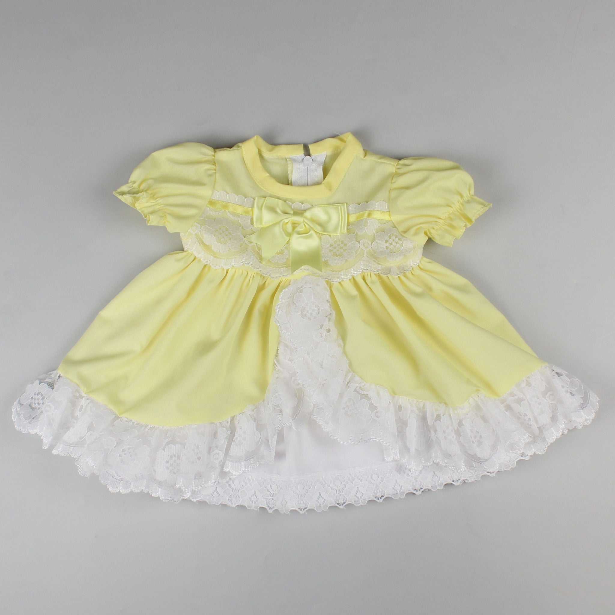 lemon dress baby girls frilly summer dress