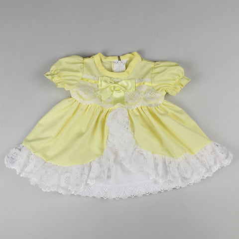lemon dress baby girls frilly summer dress