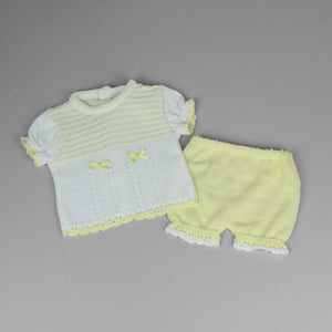 baby girls lemon outfit