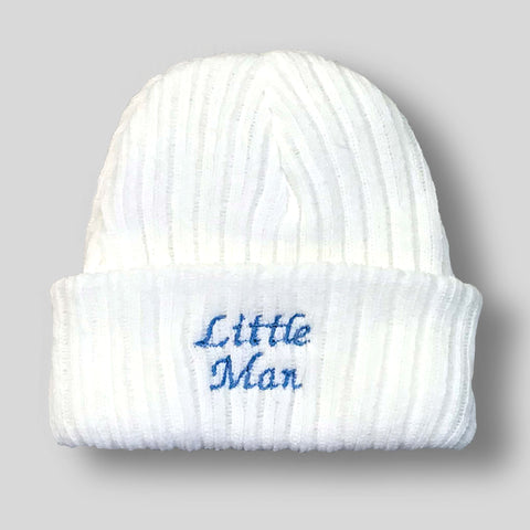 little man baby hat