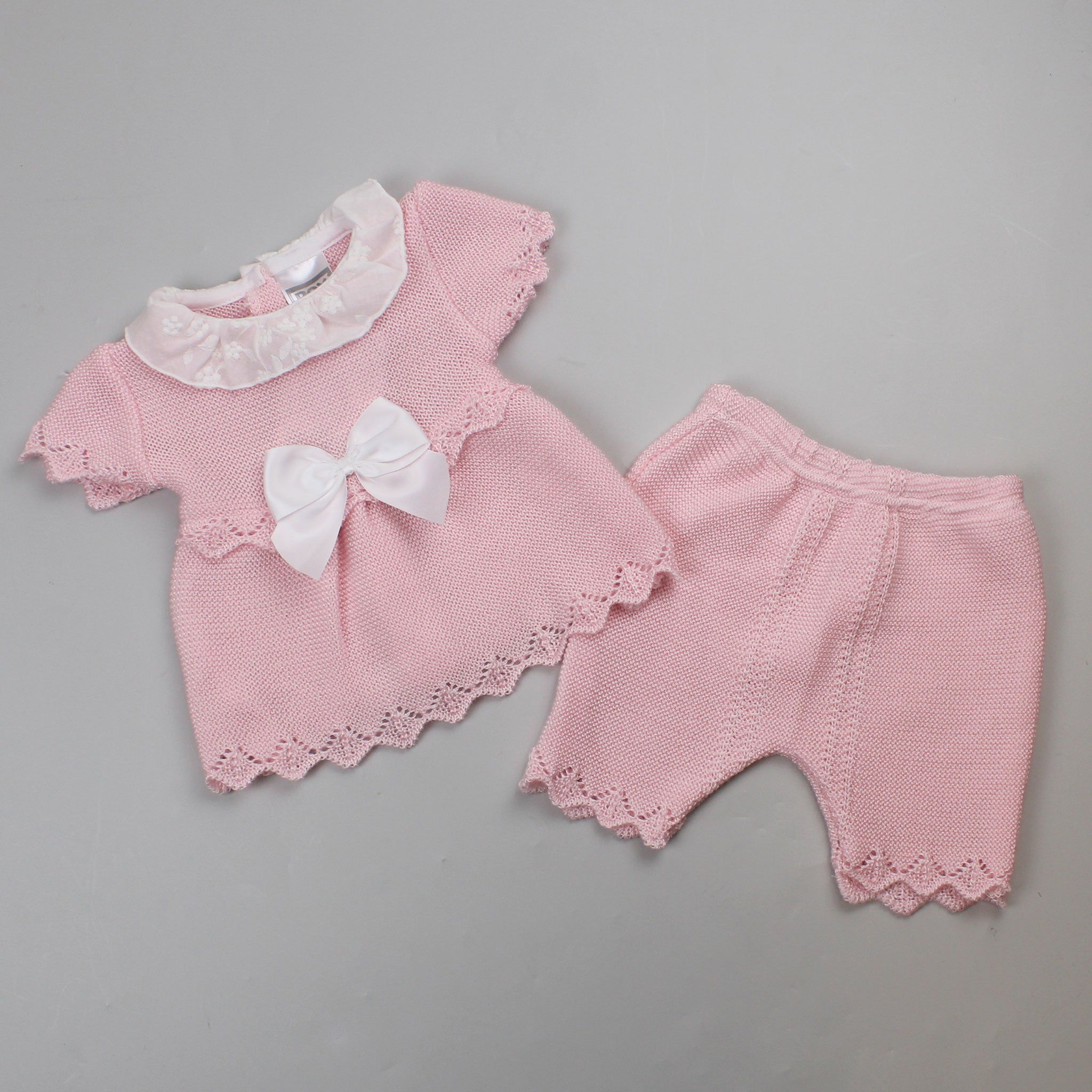 baby girls pink spanish style outfit