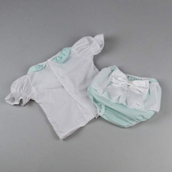 baby girls mint pants and shirt