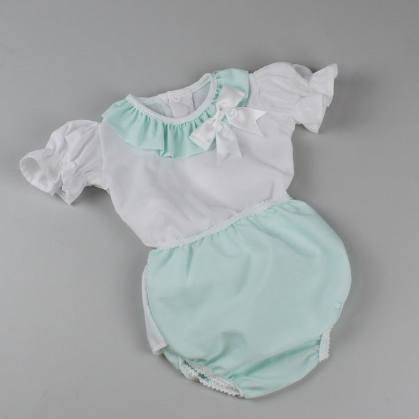 baby girls mint outfit