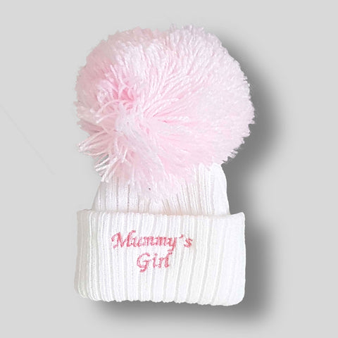 mummys girl baby hat