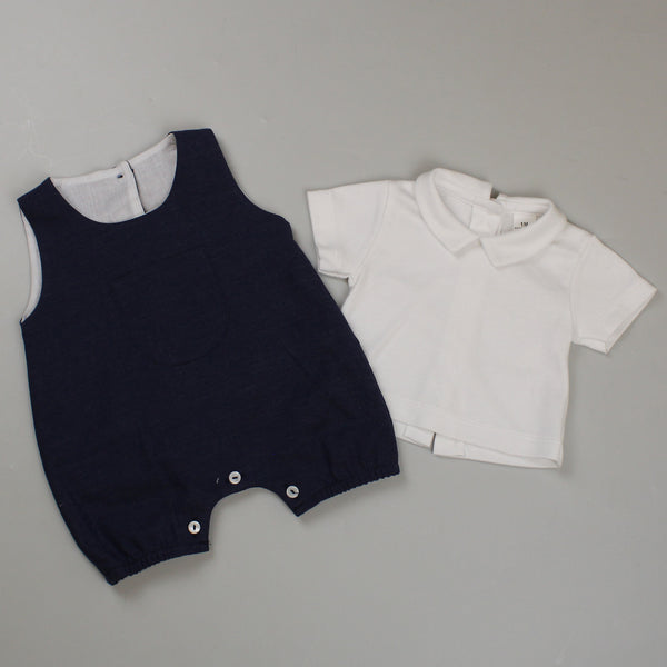 baby boys traditional romper outfit