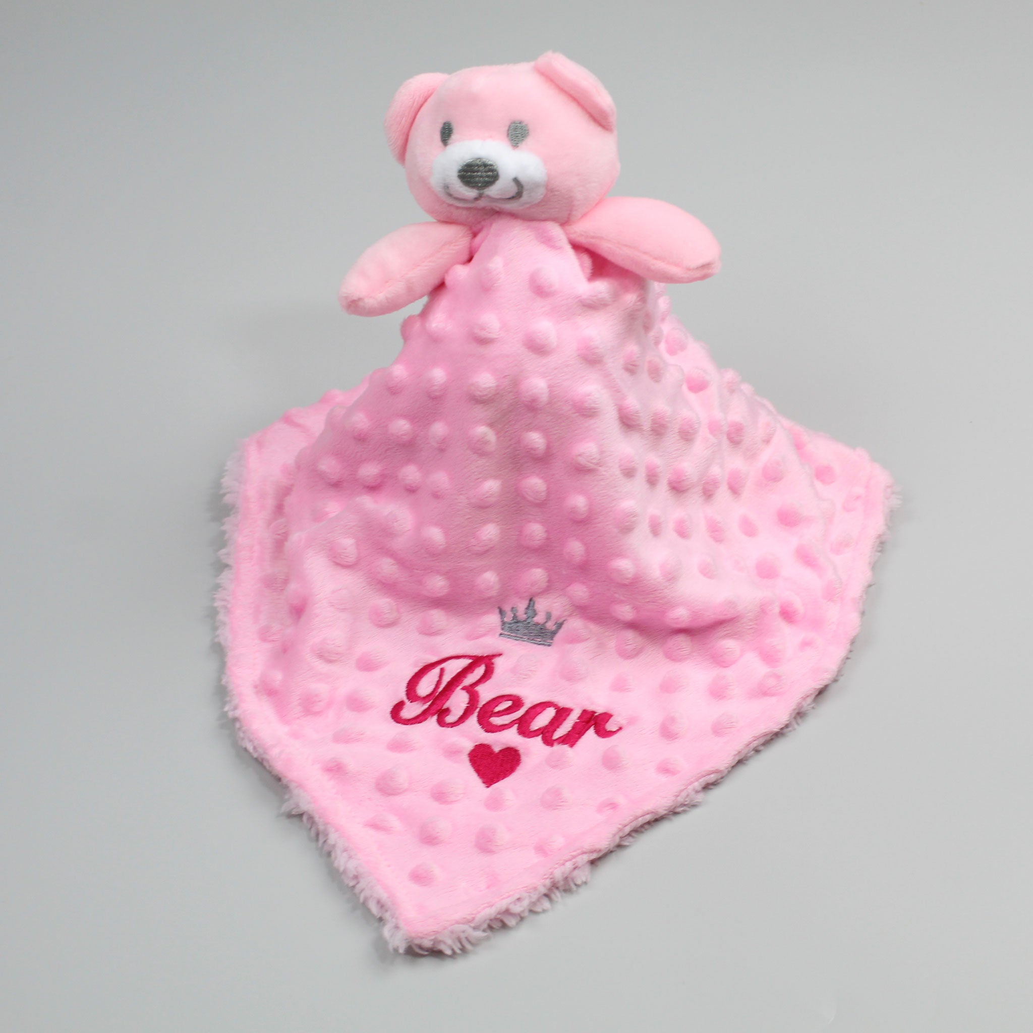 personalised baby comforter
