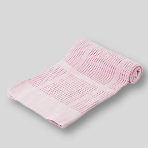 Cellular Blanket - Pink