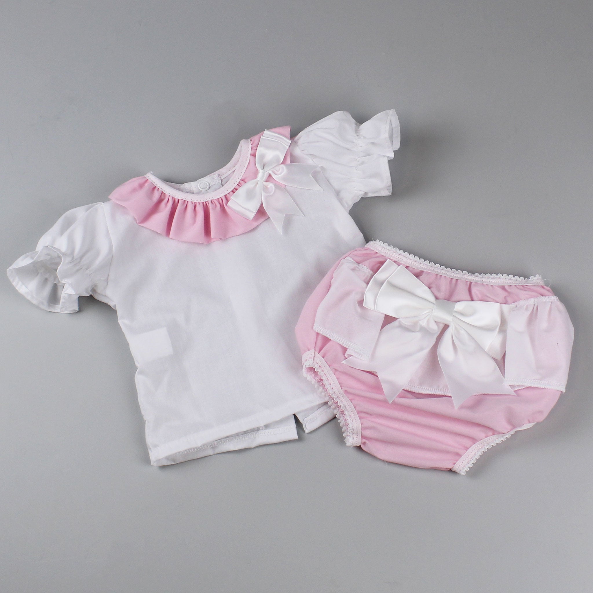 baby girls pink outfit