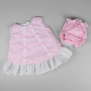 pink baby girls summer dress