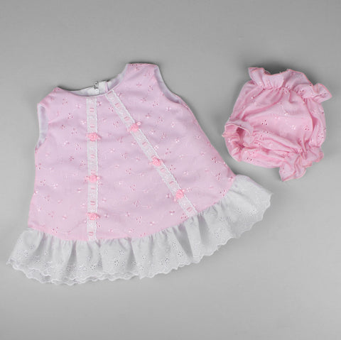 pink baby girls summer dress