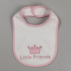 baby girls princess bib