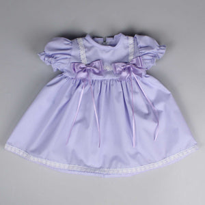 baby girls dress in purple perfect for easter, spring and summer