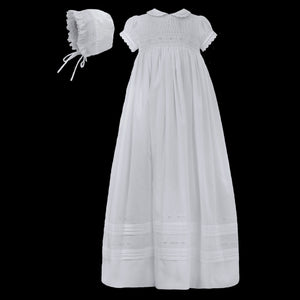 sarah louise christening gown with bonnet