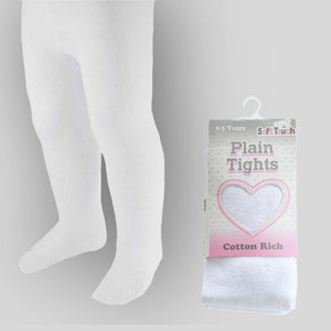 baby girls white tights