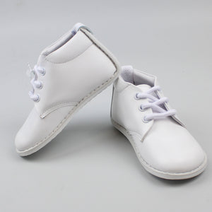 Baby boys White lether shoes