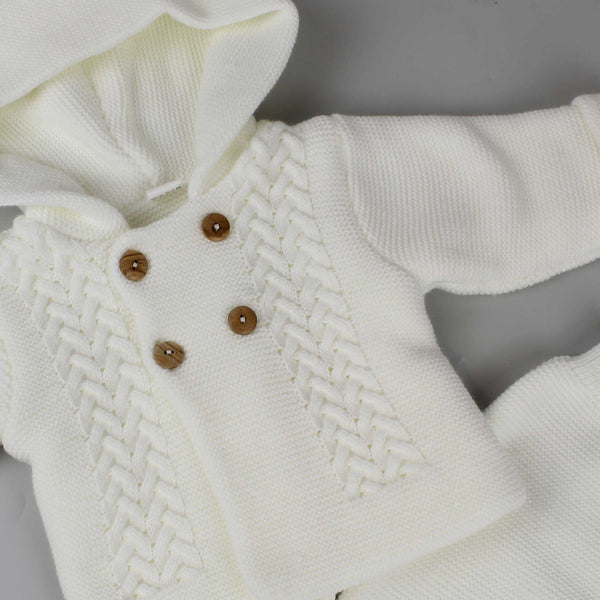 high quality newborn knitted winter outfit